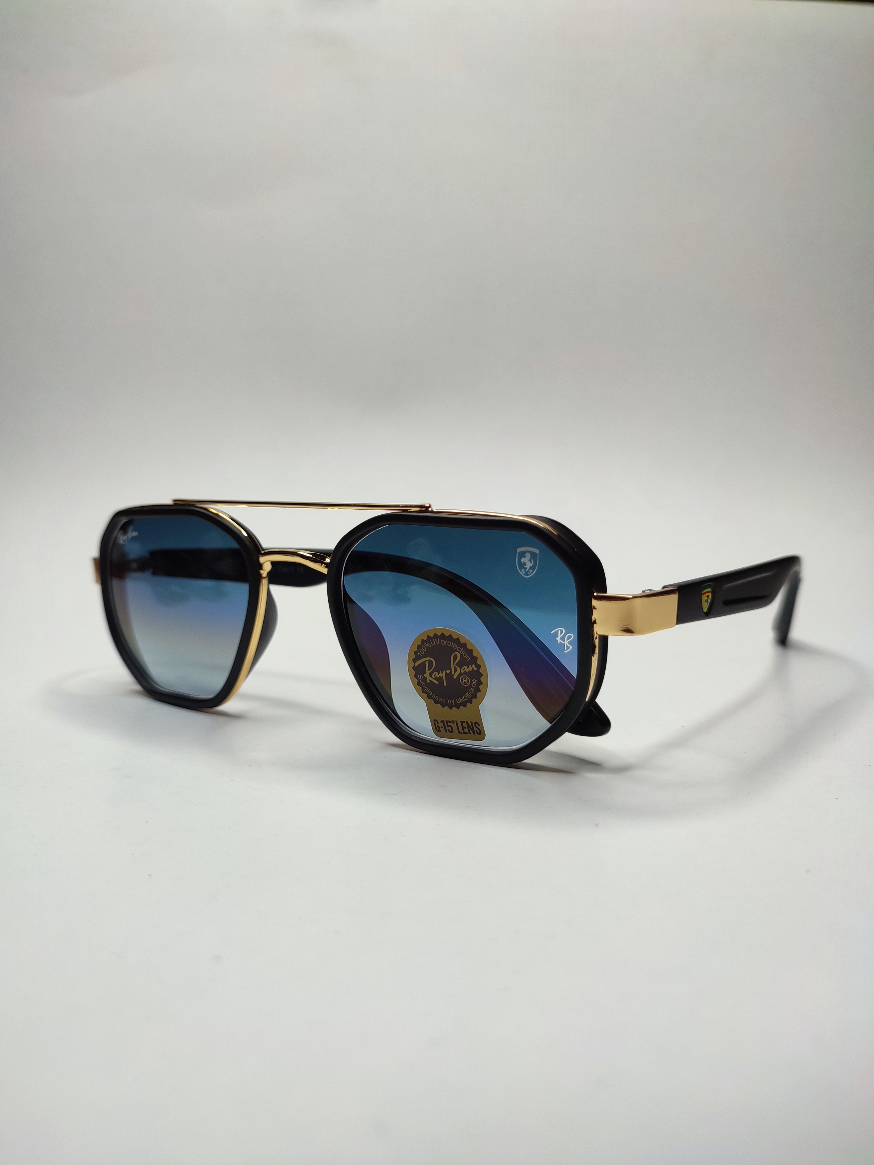 عینک ریبن فراری فریم هندسی کد ۳۲۹۹