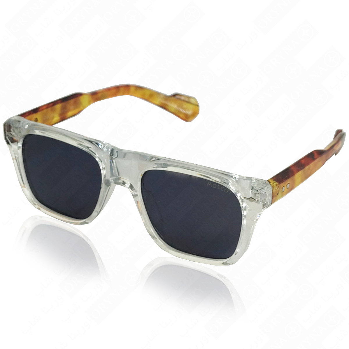 عینک آفتابی مستطیلی موسکات moscot کیفیت مستر کد 98157 رنگبندی
