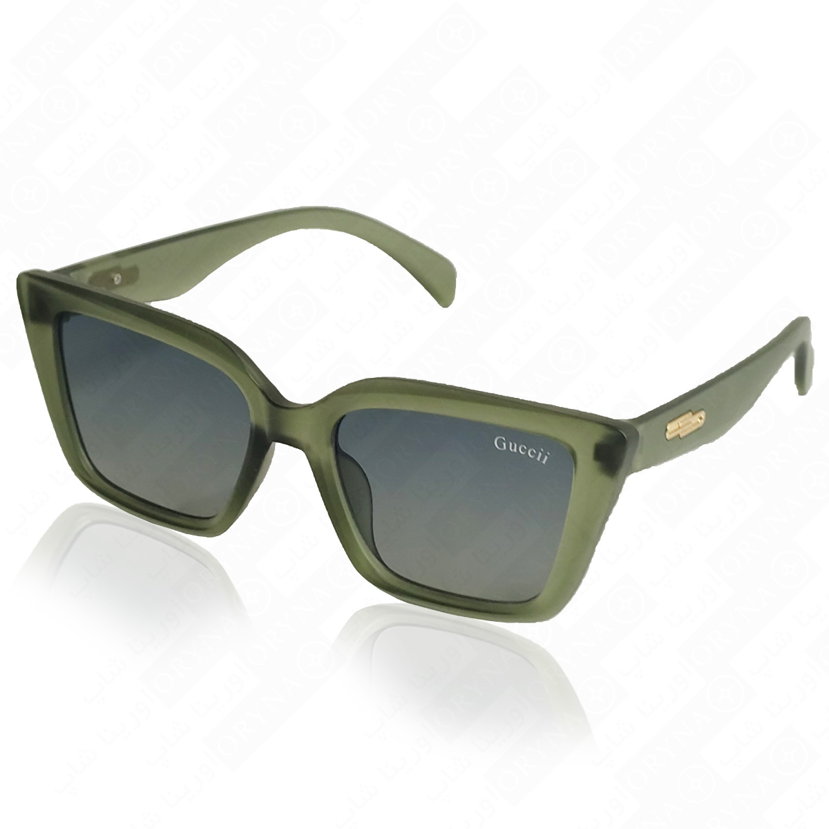 عینک آفتابی زنانه گوچی gucci فریم گربه ای uv400 کد 3196